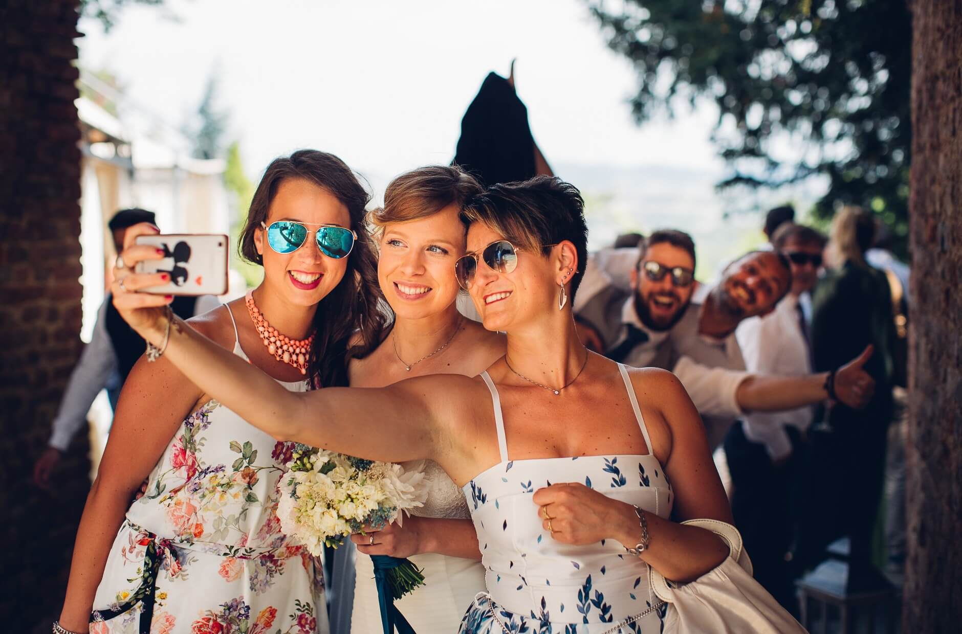 fotografo matrimonio selfie